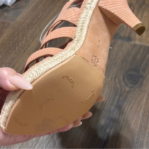 LOEFFLER RANDALL Strappy Espadrille Platform Bootie Heels new size 6 - Picture 9 of 11